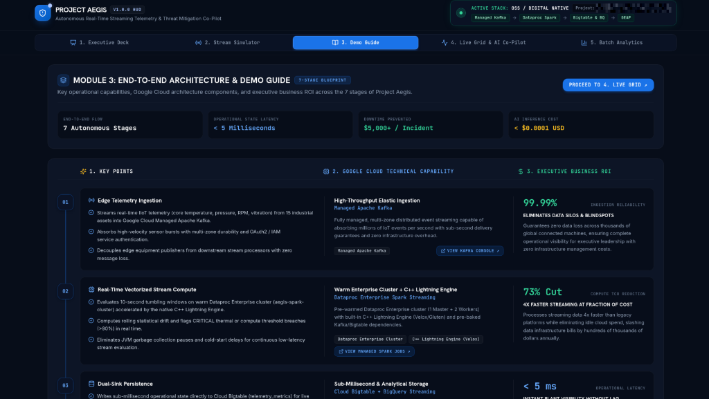 Module 3: End-to-end architecture and demo guide