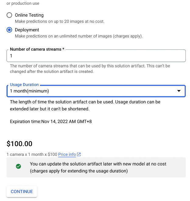 Artifact Registry cost